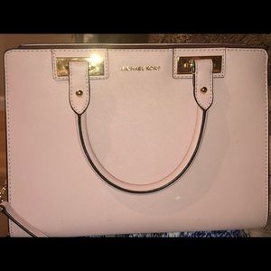Michael Kors pink satchel